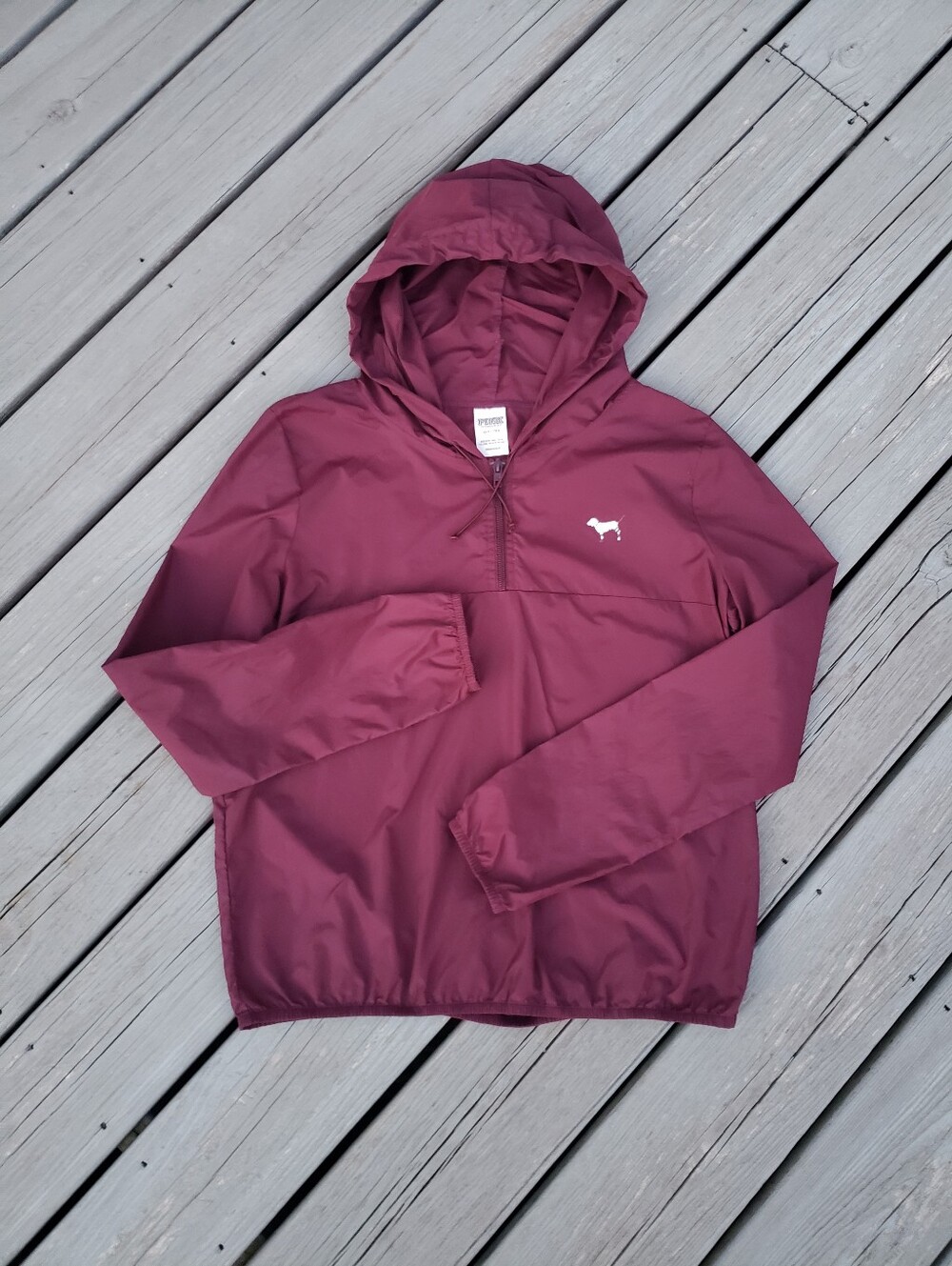 Victoria's Secret PINK Anorak Windbreaker Pullover Jacket - X-Small- Small